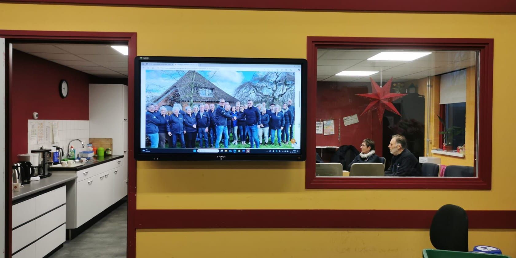 Presentatie display presentatie display voedselbank noordenveld